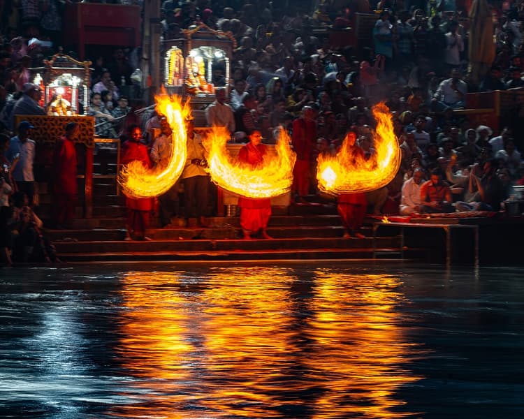 Ganga aarti at Har Ki Pauri, Haridwar