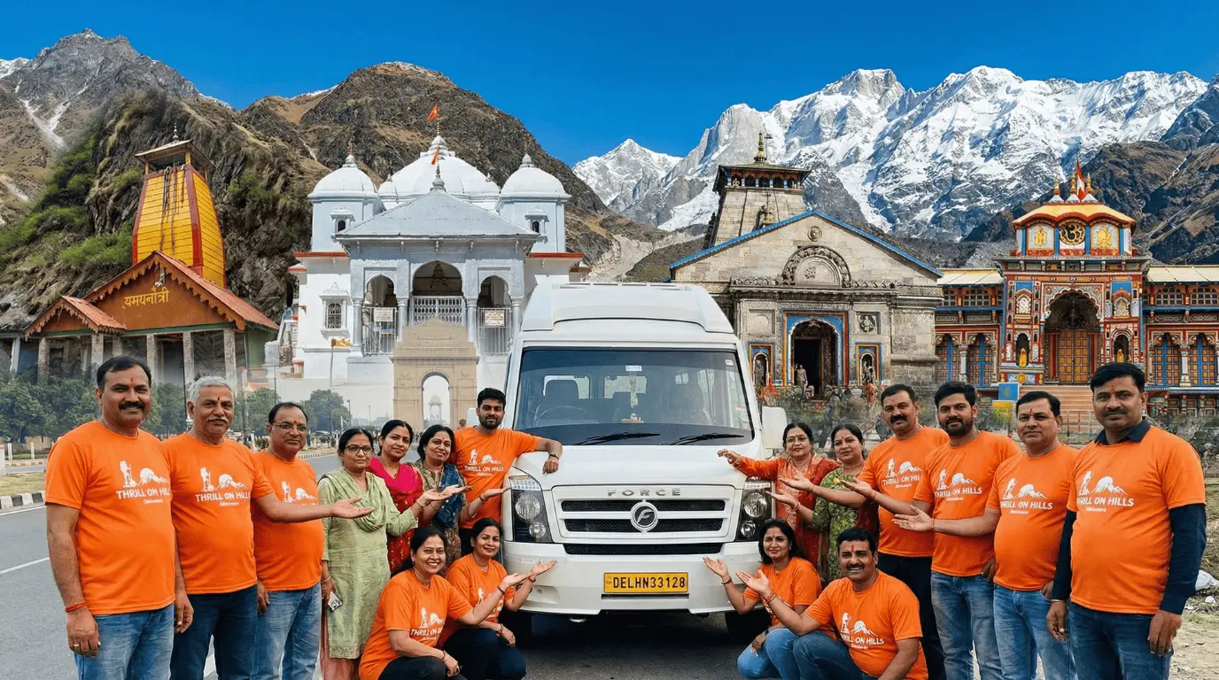Chardham Yatra Group Tour From Delhi