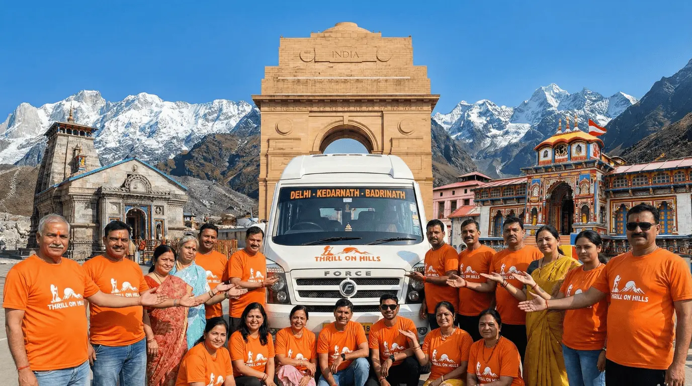 Kedar-Badri Group Tour From Delhi